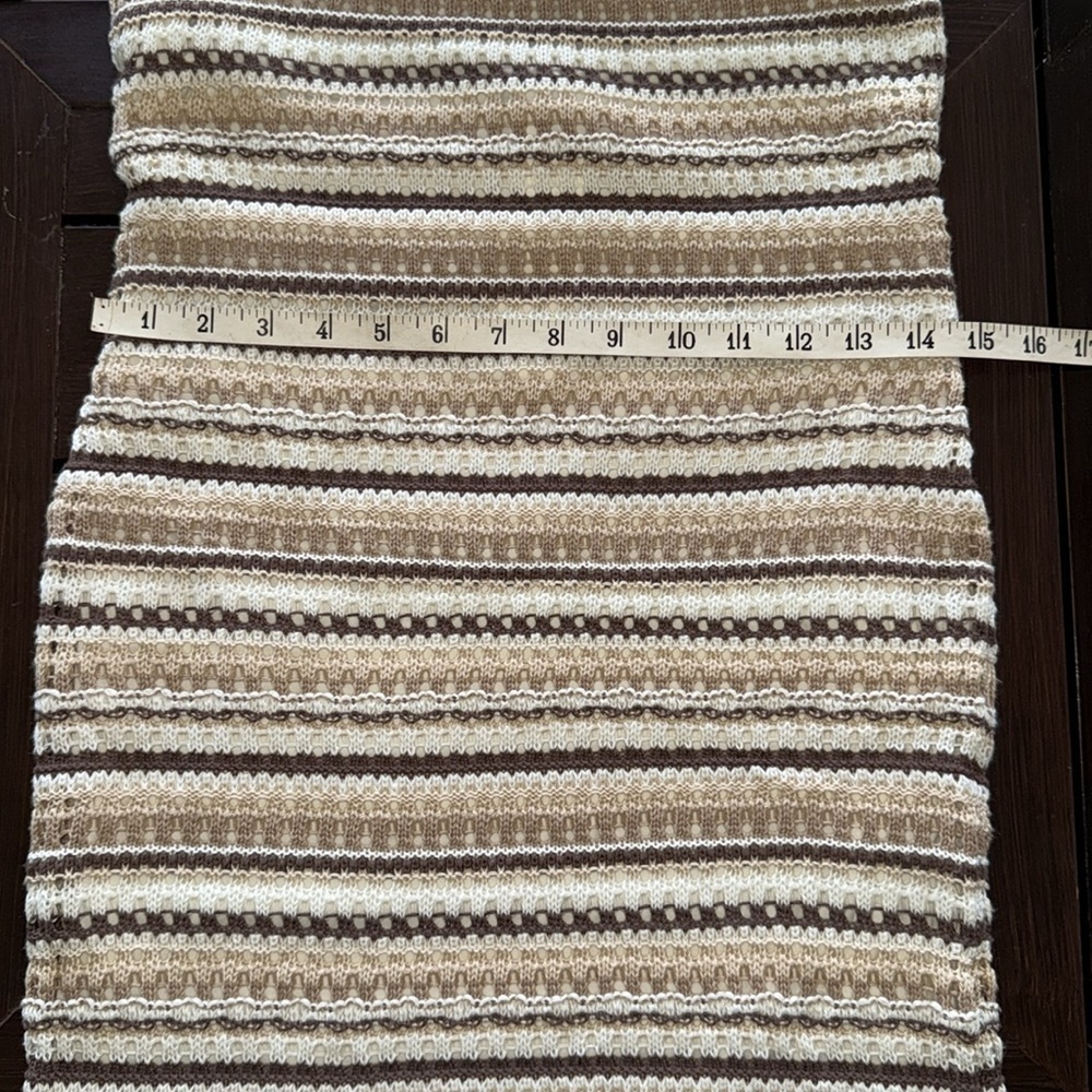 NWT Olive+Oak Crochet Slip Bodycon Sundress Lined Summer Sexy Retro Boho Hippie - Picture 11 of 12